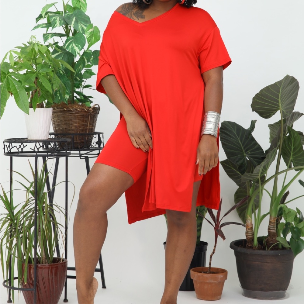 Comfy two piece set in Red